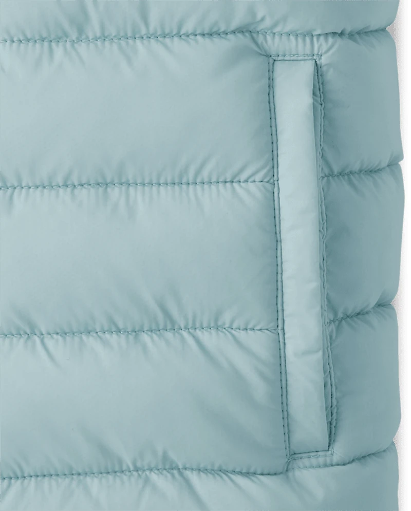 Doudoune doublée en micropolaire Cozy Tech pour fille
