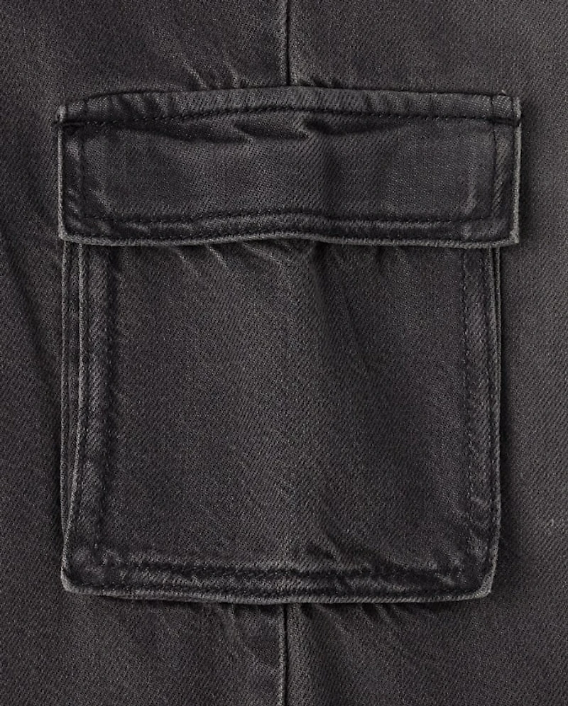 Jeans cargo amples pour enfants