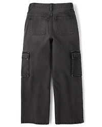 Jeans cargo amples pour enfants