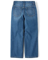 Kids Ripped Baggy Jeans