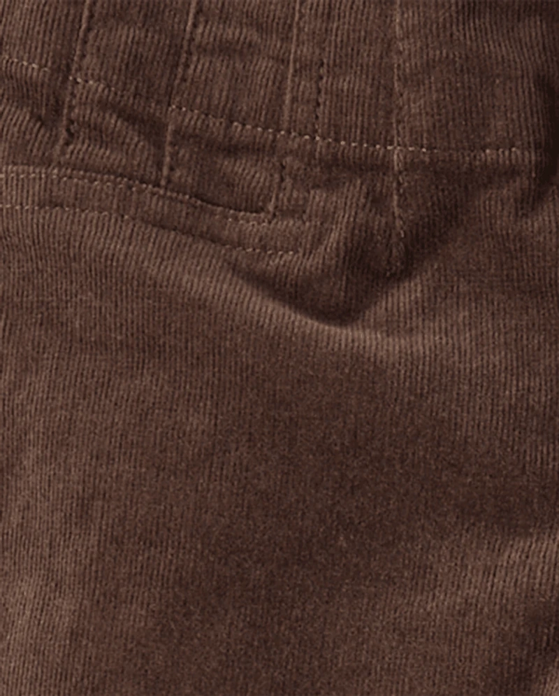 Girls Pintuck Corduroy Flare Pants
