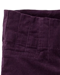Girls Pintuck Corduroy Flare Pants
