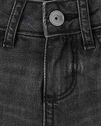 Girls Denim Ruffle Skort