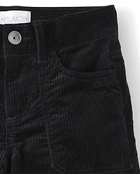 Girls Corduroy Baggy Cargo Pants