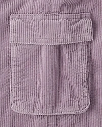 Kids Corduroy Baggy Cargo Pants