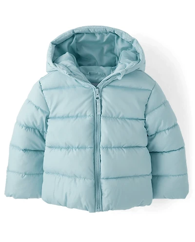 Toddler Girls Hooded Puffer Jacket