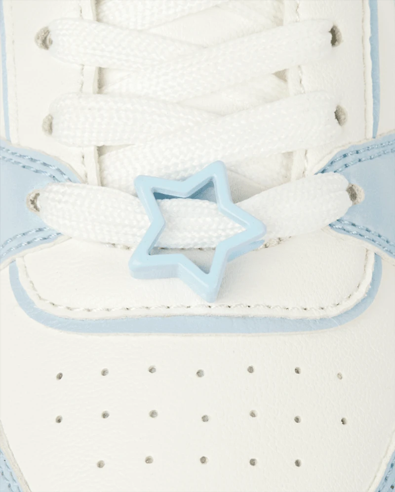 Girls Shakey Happy Face Low Top Sneakers