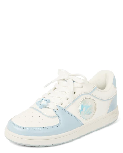Girls Shakey Happy Face Low Top Sneakers