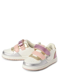 Toddler Girls Shakey Heart Low Top Sneakers
