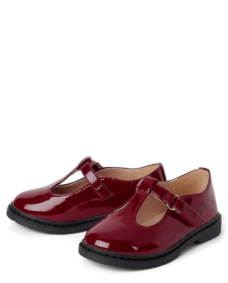Toddler Girls T-Strap Mary Jane Shoes