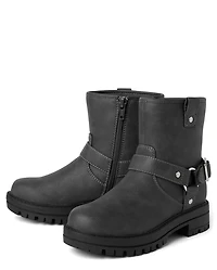 Girls Moto Boots