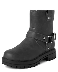 Girls Moto Boots
