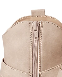 Girls Ankle Cowgirl Boots