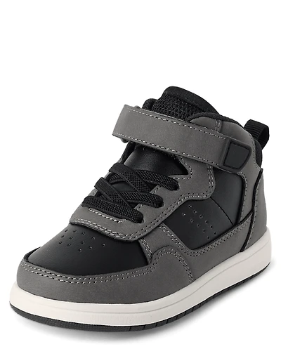 Toddler Boys Colorblock Mid Top Sneakers