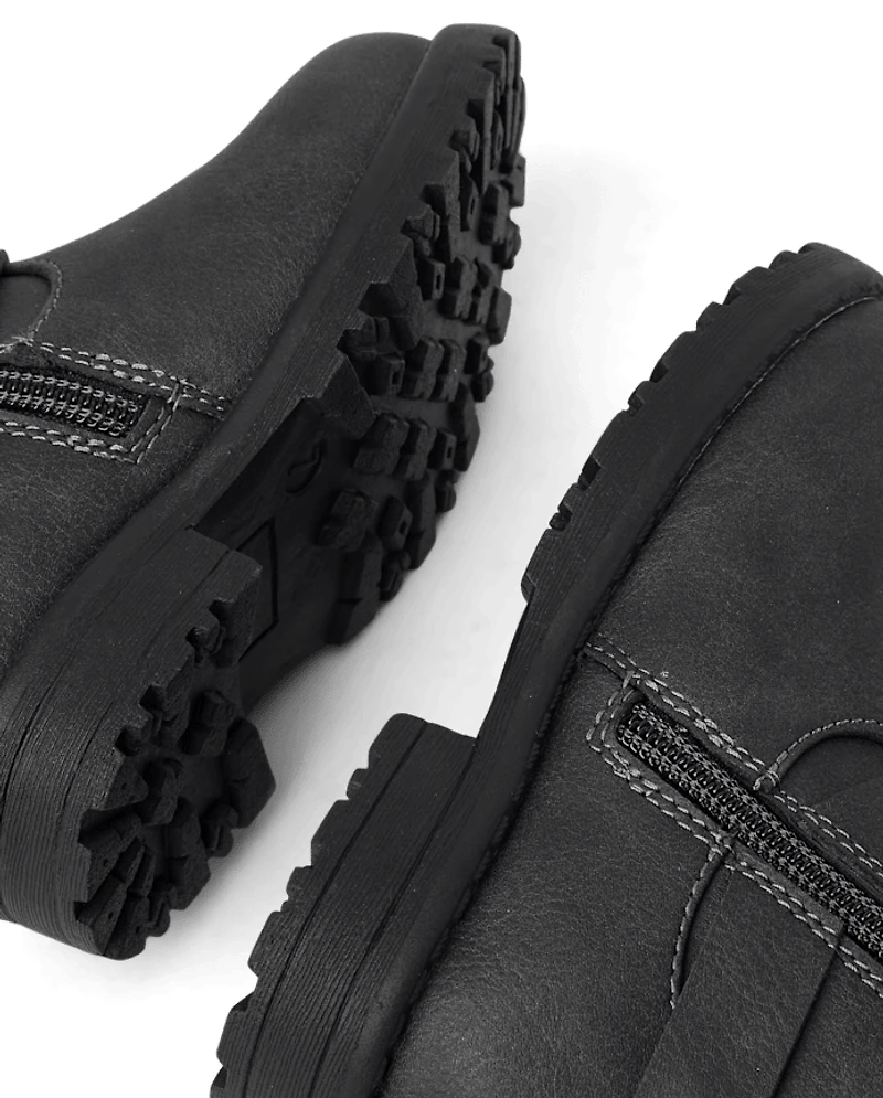 Toddler Girls Moto Boots