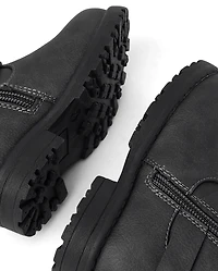 Toddler Girls Moto Boots