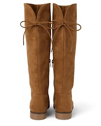 Girls Bow Over The Knee Boots