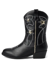 Bottes de cowgirl à étoiles pour filles