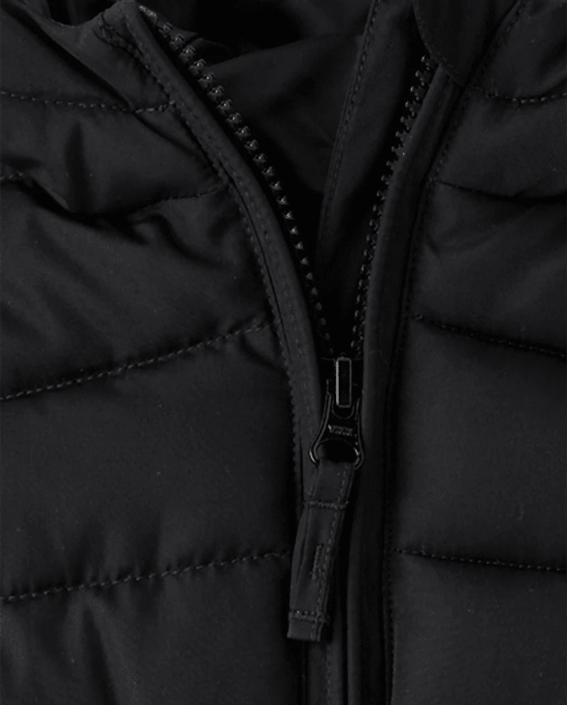 Girls Hooded Puffer Jacket