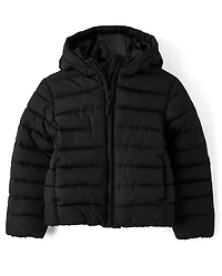 Doudoune à capuche pour filles