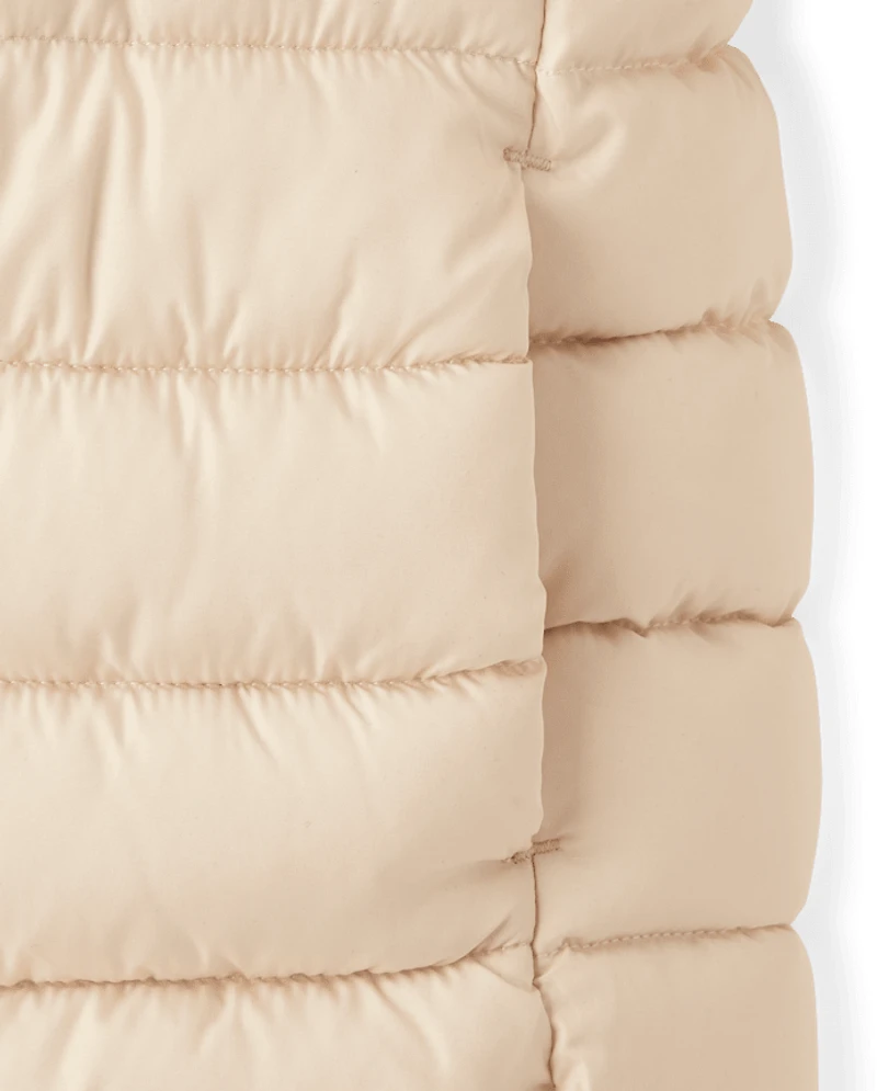 Doudoune à capuche pour filles