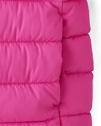 Girls Hooded Puffer Jacket