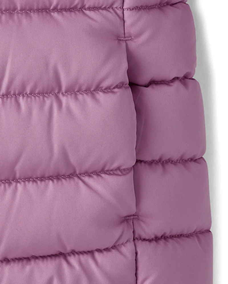 Girls Hooded Puffer Jacket