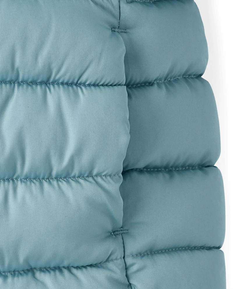 Girls Hooded Puffer Jacket