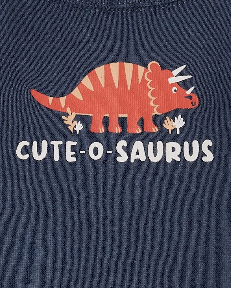Baby Boys Dino Bodysuit 4-Pack