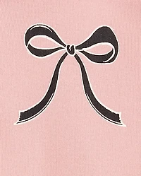 Baby Girls Bow Bodysuit 4-Pack