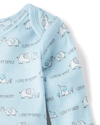Pyjama rayé pour bébé garçon (lot de 2)