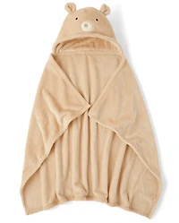 Baby Bear Cozy Hooded Blanket