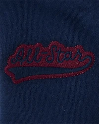 Baby Boys Embroidered Varsity 3-Piece Playwear Set