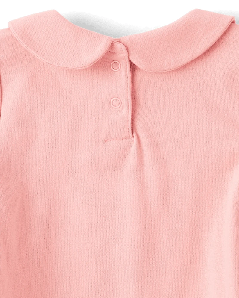 Lot de 3 bodies Peter Pan pour bébés filles