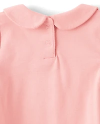 Lot de 3 bodies Peter Pan pour bébés filles