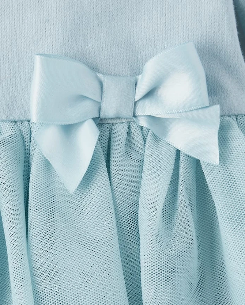 Baby Girls Tutu Bodysuit Dress