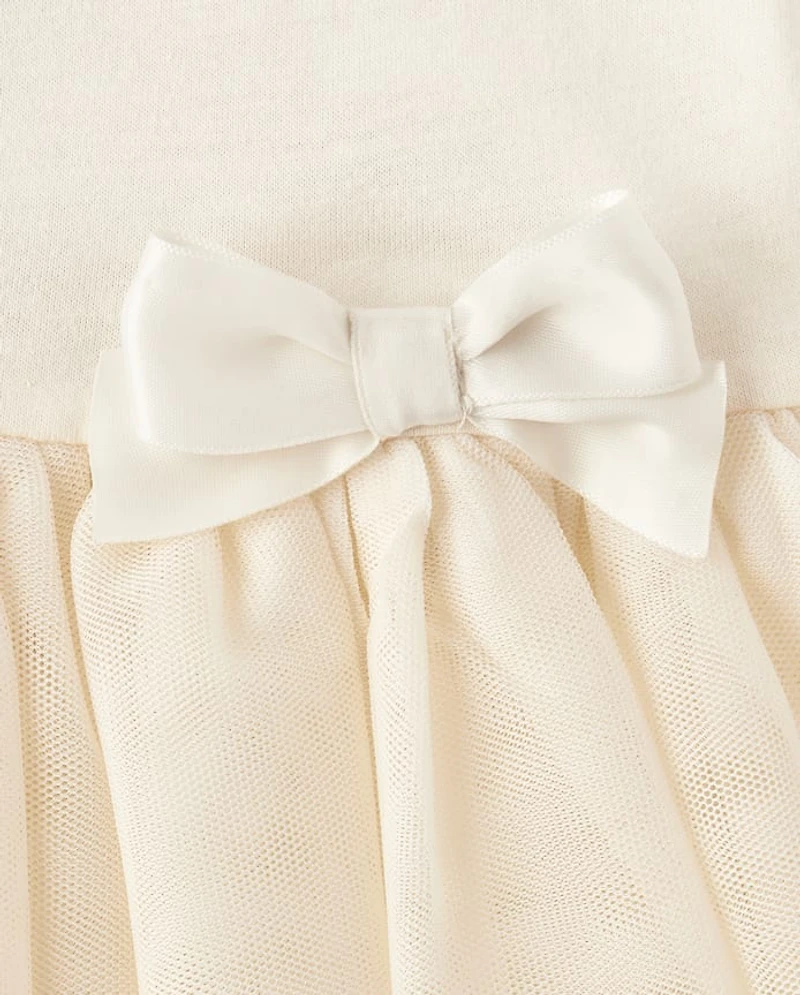 Baby Girls Tutu Bodysuit Dress