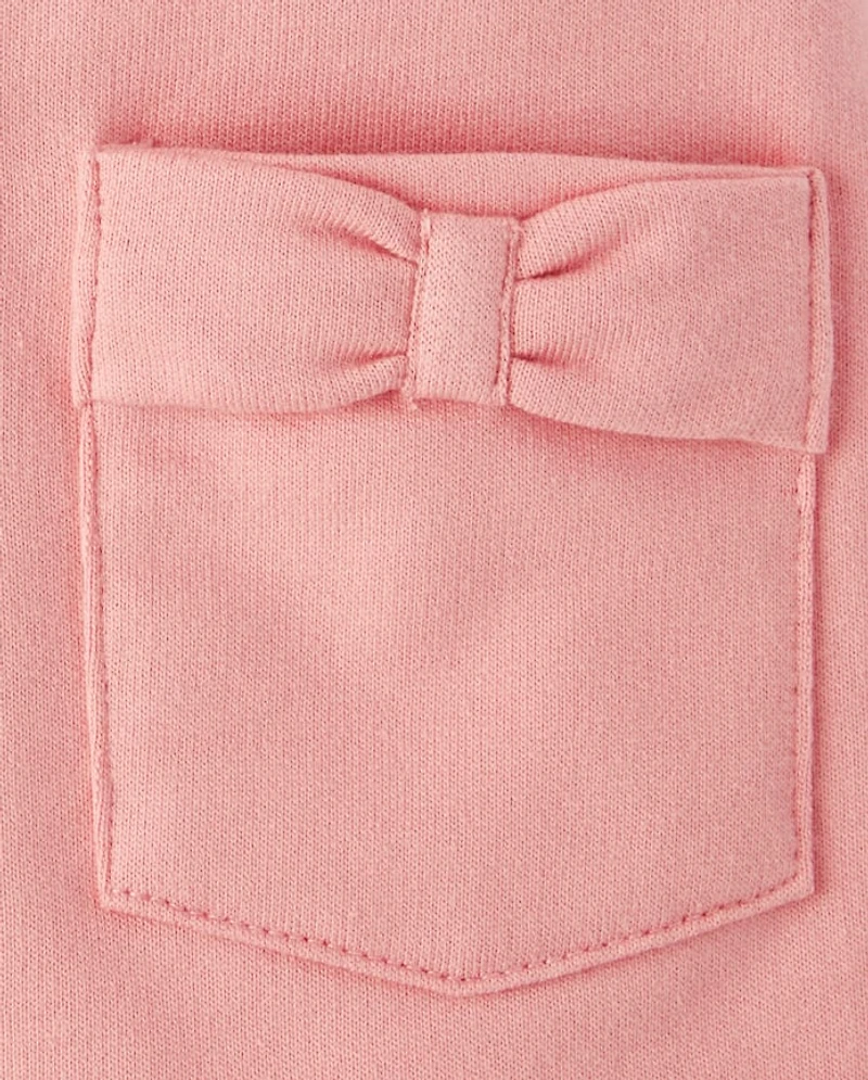 Baby Girls Bow Jumper 2-Piece Playwear Set
