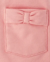 Baby Girls Bow Jumper 2-Piece Playwear Set