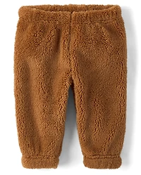 Baby Boys Embroidered Bear 3-Piece Playwear Set