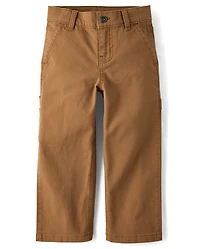 Boys Wide Leg Carpenter Pants