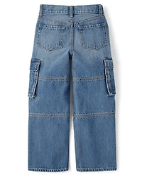 Kids Baggy Cargo Jeans