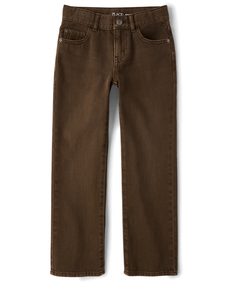 Boys Garment Dyed 90s Loose Jeans