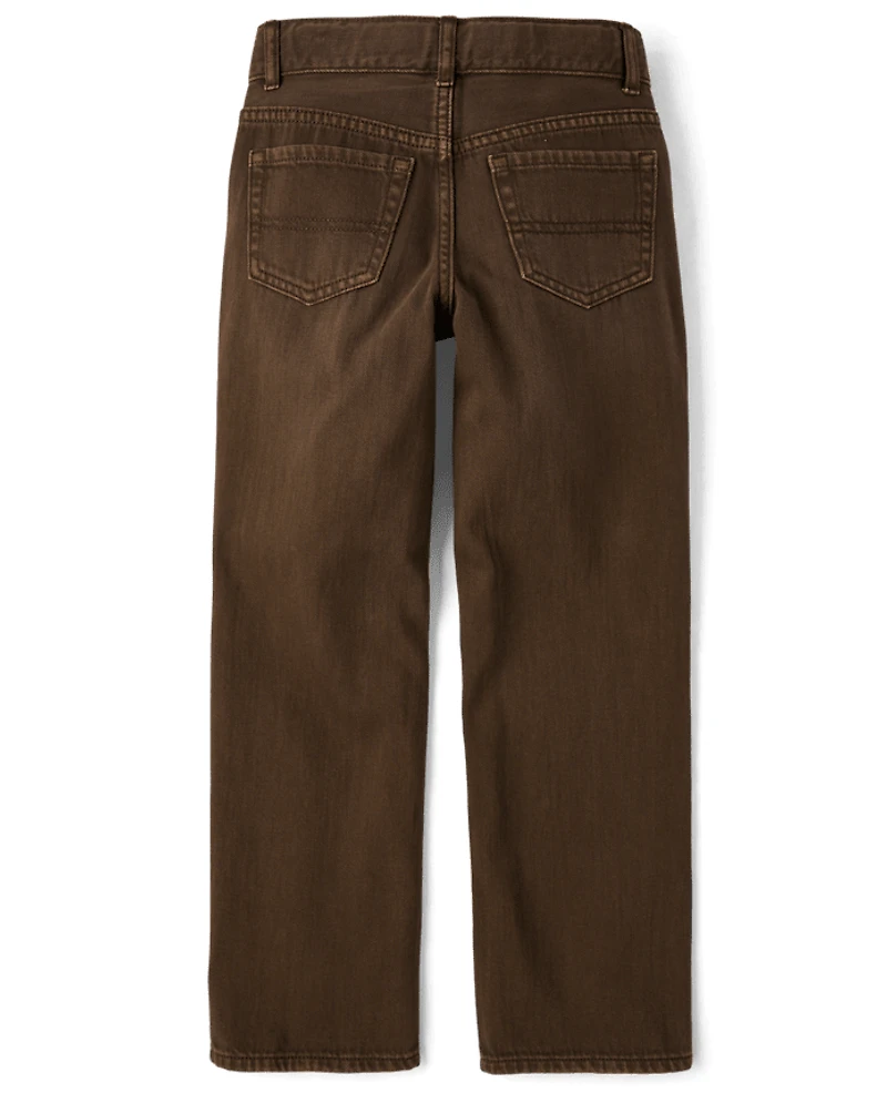 Boys Garment Dyed 90s Loose Jeans