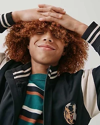 Kids Soccer Zip Up Track Jacket