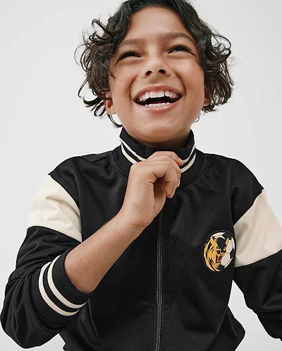 Veste de survêtement zippée football pour enfants