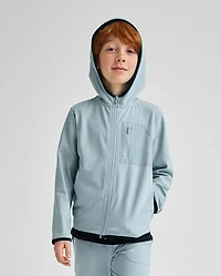 Sweat à capuche zippé Cozy Tech pour garçon