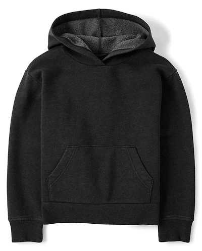 Kids Garment Dyed Premium Fleece Hoodie