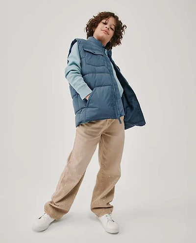 Kids Paint Splatter Garment Dyed Baggy Jeans