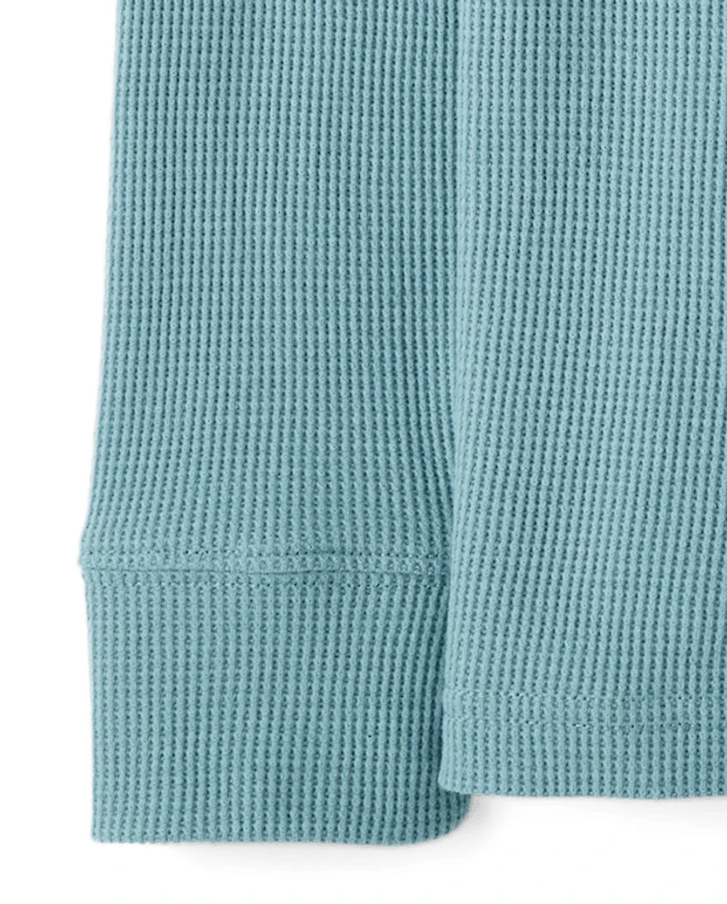 Boys Thermal Henley Top